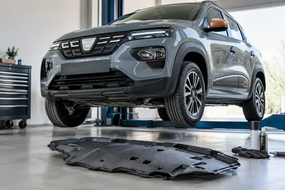 Dacia Spring Unterbodenschutz richtig planen – Symbolbild (KI-generiert)