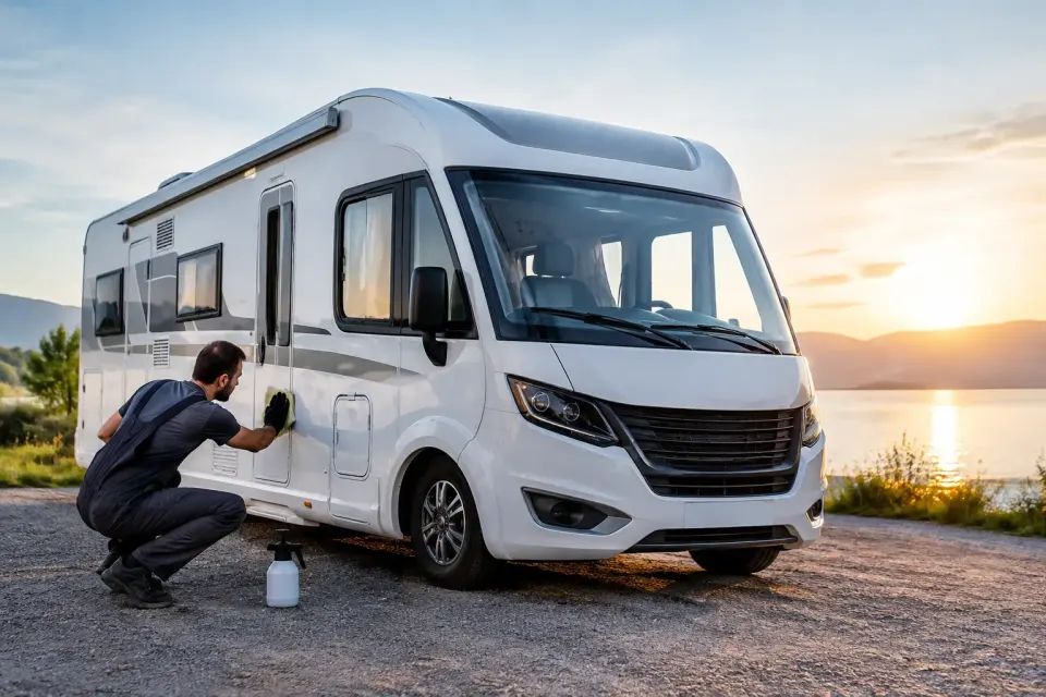 Neues Wohnmobil konservieren lassen - lohnt es sich? – Symbolbild (KI-generiert)